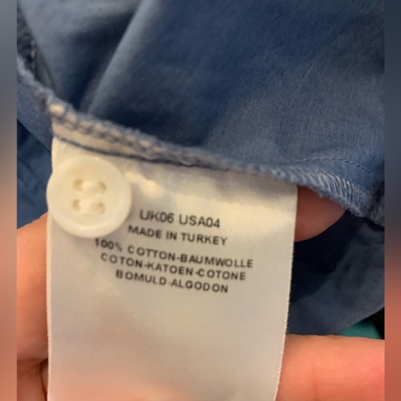 Jaeger size 4 blue with white trim. excellent condition just needs ironing - Picture 3 of 3